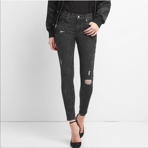 GAP Mid-Rise True Skinny Jeans